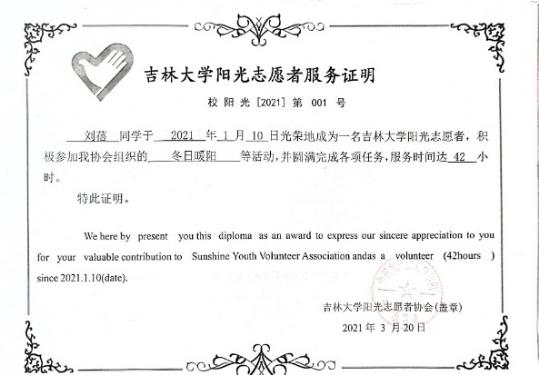 志愿服务证明 03