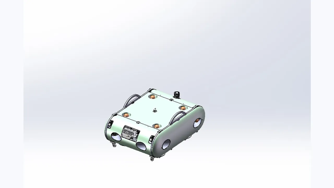 水下机器人(ROV构型AUV)系统设计与集成项目素材